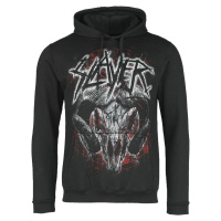 Slayer Mongo Logo Mikina s kapucí černá