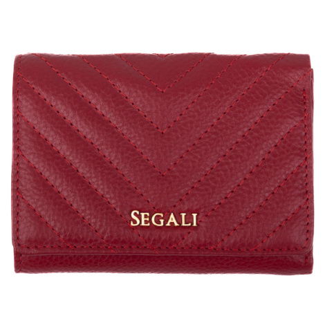 SEGALI Dámská kožená peněženka 50514 red