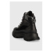 Sneakers boty Karl Lagerfeld Luna černá barva,