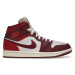 Jordan 1 Mid SE Tiki Leaf Team Red (W)