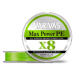 Varivas Šňůra Max Power PE X8 Lime Green 150m - 0,205mm