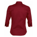 SOĽS Effect Dámská košile SL17010 Cardinal red