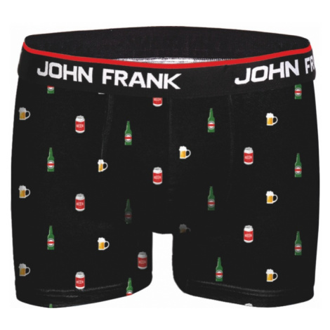Pánské boxery John Frank JFBD304 | černá