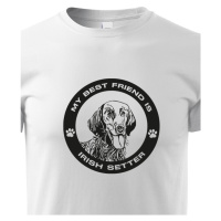Dětské tričko Irský setr - dárek pro malé milovníky psů
