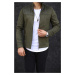 24285 Dewberry Suede Mens Jacket-Khaki