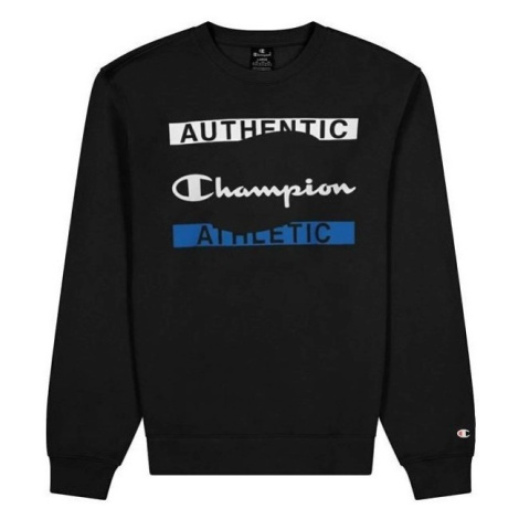 Champion Crewneck Sweatshirt Černá