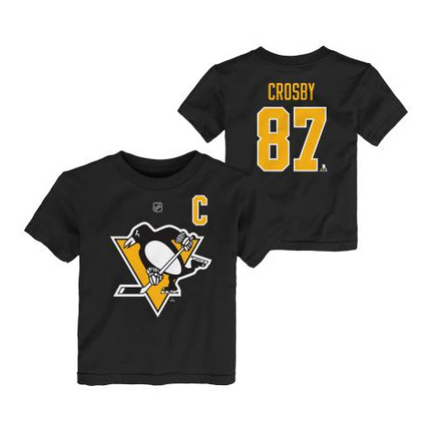 Pittsburgh Penguins dětské tričko Flat Captains Name and Number Outerstuff