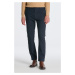 KALHOTY GANT SLIM BRUSHED TWO TONE TWILL PANTS modrá