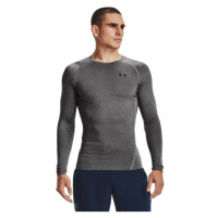 Pánské kompresní tričko s dlouhým rukávem UNDER ARMOUR UA HG Armour Comp LS-GRY