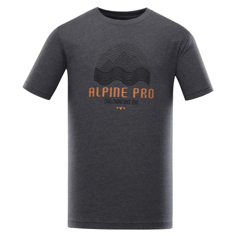 Pánské triko Alpine Pro TIBERIO 9 - tmavě šedá
