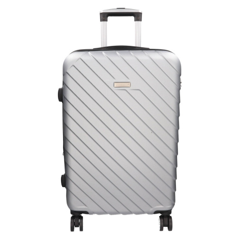 Cestovní kufr Madisson Lente M - stříbrná