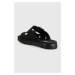 Kožené pantofle Camper Oruga dámské, černá barva, K200633.007