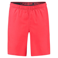 Under Armour Woven Graphic Wordmark Short Red / / Black