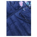 Tmavě modrá oboustranná dámská bunda (7174) tmavěmodrá
