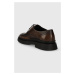 Kožené polobotky Vagabond Shoemakers MIKE pánské, hnědá barva, 5663.018.33