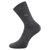 Lonka Dipool Pánské ponožky s extra volným lemem - 3 páry BM000001525500100535 antracit melé