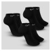 GymBeam Ponožky Ankle Socks 3Pack Black