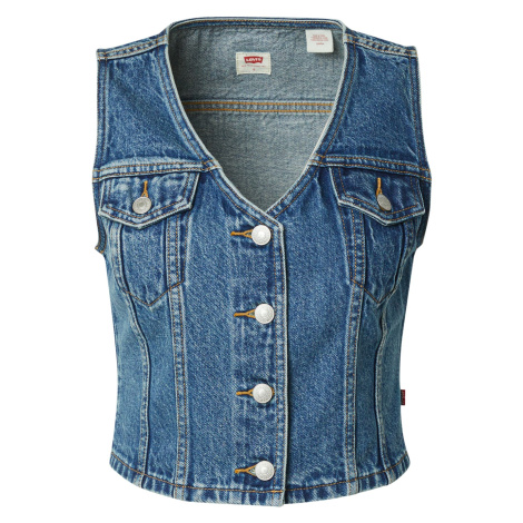 LEVI'S ® Vesta 'Bella Denim Corset' modrá džínovina Levi´s
