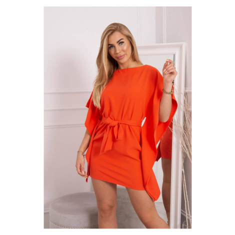Dress batwings Oversize orange Kesi