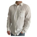 Pánská lněná košile Guess F4GH00 | bílá