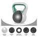 Gorilla Sports Kettlebell činka, vinylová, zelená, 10 kg