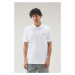 Polokošile woolrich classic american polo bright white