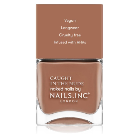 Nails Inc. Caught in the nude lak na nehty odstín Tulum beach 14 ml