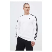 Mikina adidas Originals pánská, bílá barva, s aplikací, IA4862-WHITE