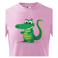 Dětské tričko s potiskem krokodýla - tričko pro milovníky zvířat