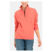 Mikina camel active sweat coral red