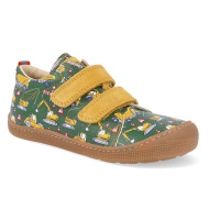 Barefoot dětské tenisky Koel - Danny Print Tractor Green zelené