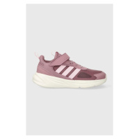 Dětské sneakers boty adidas IG0427 OZELLE EL K WONORC/CLPINK růžová barva