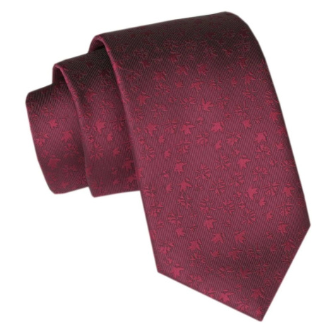 Trendy bordó pánská kravata