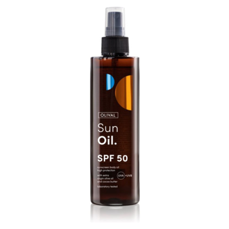 Olival Sun Oilé olej na opalování s vyživujícím účinkem SPF 50 200 ml