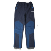 Chlapecké softshellové kalhoty, zateplené - Wolf B2297, tmavě modrá/petrol Barva: Modrá