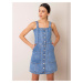 Blue denim dress