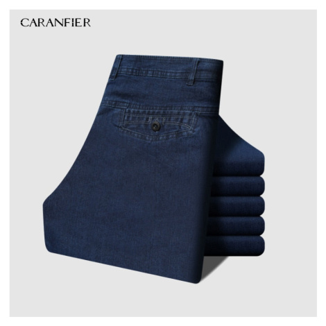 Klasické pánské džíny denim kalhoty klasické CARANFLER