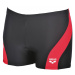 Pánské plavky arena byor short black/fluo red/white