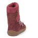 FRODDO TEX TRACK WOOL Bordeaux | Dětské zimní zateplené barefoot boty