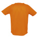 SOĽS Sporty Pánské triko s krátkým rukávem SL11939 Orange