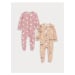 LC Waikiki 2-Piece Crew Neck Long Sleeve Baby Girl Zippered Jumpsuit