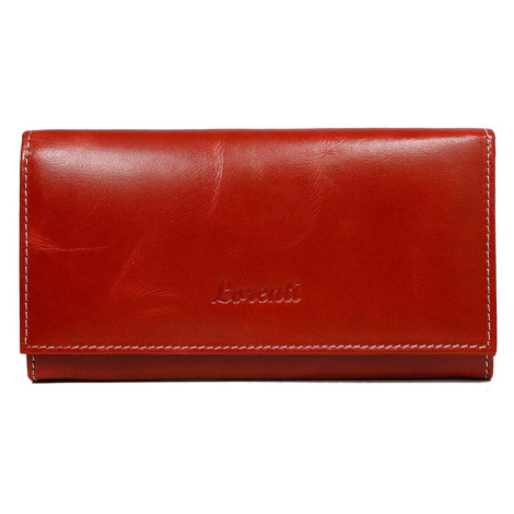 Dámská stylová kožená peněženka Oxana, červená Lorenti