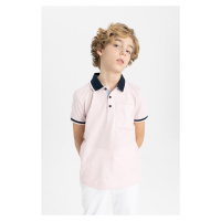 DEFACTO Boys Pique Short Sleeve Polo T-Shirt