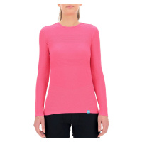 Dámské tričko UYN Natural Training OW Shirt LS Pink Yarrow