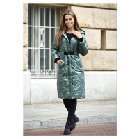 Merce Coat Elza Green Pixel