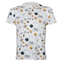 NU. BY HOLOKOLO Cyklistické triko s krátkým rukávem - SPORTIVE - vícebarevná/bílá