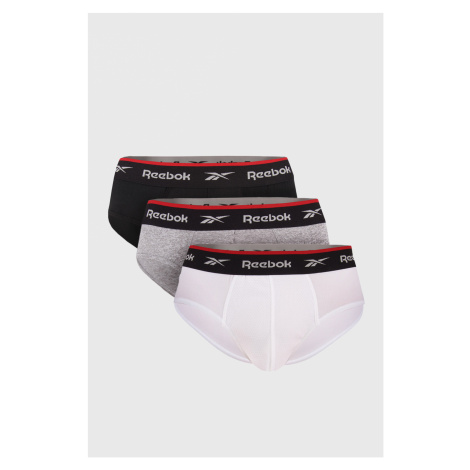 3 PACK slipů Reebok Basic Sport