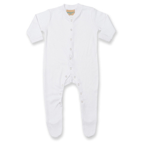 Larkwood Kojenecký spací overal LW050 White