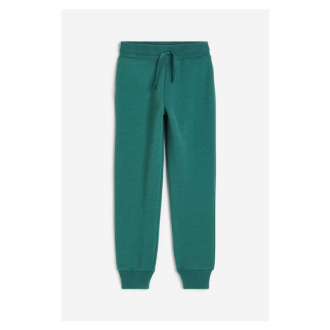 H & M - Kalhoty jogger's česanou vnitřní stranou - zelená H&M