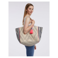 Orsay Béžová dámská vzorovaná taška - Dámské